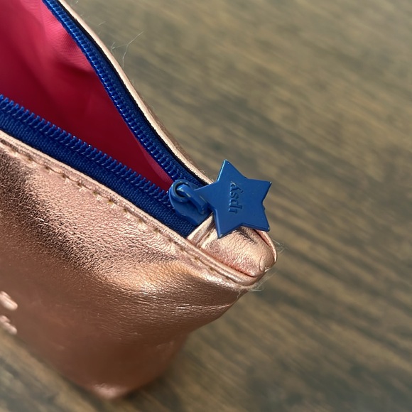 IPSY zipper pouch And She Went Out To Change The World in Rose Gold - Picture 5 of 5